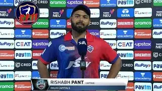 DELHI VS LAKHANOW // DC VS LKN  : DC CAPTAIN RISHABH PANT INTERVIEW