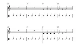 Old MacDonald Had a Band - Clarinet with Metronome