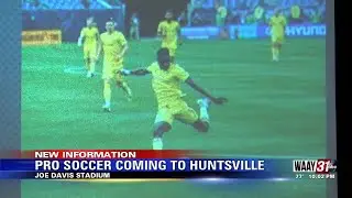 Pro Soccer Coming To Huntsville