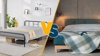 High vs Low Bed Frame - Bed Frame Height Comparison!