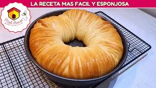 SUPER FACIL Y DELICIOSO pan relleno de chocolate EXTRA ESPONJOSO