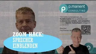 Ultimativer Zoom-Hack! Mehr Power f&uuml;r Powerpoint: Sprecher in Zoom in Pr&auml;sentation einblenden