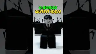 0 ИДЕЕВ ОДЕЖДЫ ЗА ROBUX! ТЕМНО-ЧЕРНЫЙ БЕСПЛАТНЫЙ ПРЕДМЕТ! #roblox