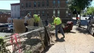Pocket Park Construction