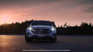An electric Mercedes hits the road  The all new Mercedes Benz EQC
