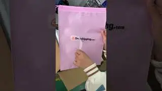 Free Private Label on The Pink Dust Bag, No MOQ #privatelabel #nomoq #dropshipping #shopify #dustbag