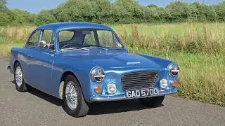DLR LED headlights on a Gilbern 1966