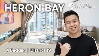 Heron Bay | 4-Bedder | Unblocked View | $1.28M | 1,281 sqft | D19 | Singapore Home Tour | Melvin Lim
