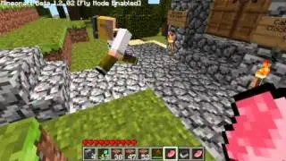 Lets Play MineCraft Ep 2 Tick Tock