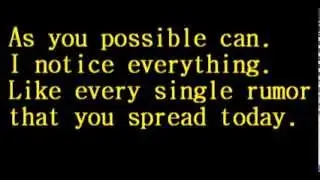 Start the Shooting A Day to Remember Lyrics