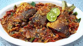 RESEP TURUN TEMURUN KELUARGA BETAWI, PECAK IKAN BANDENG SEGER‼