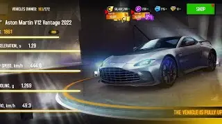 Asphalt 8 Using Ultimate Upgrade For Upgrading Aston Martin V12 Vantage 2022