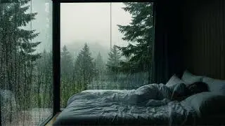 Relaxing Cabin Rain Sound Natural Peaceful Ambience for Stillness and Deep Rest