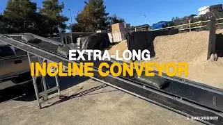 Sandbaggy Extra Long Incline Conveyor Belt