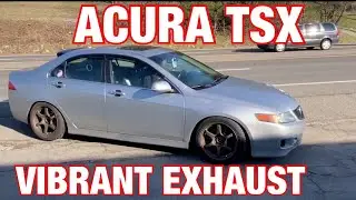 2006 Acura TSX EXHAUST w/ VIBRANT MUFFLER!