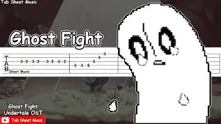 Undertale OST - Ghost Fight Guitar Tutorial