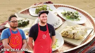 Seven-course Middle-Eastern Invention Test | MasterChef New Zealand | MasterChef World