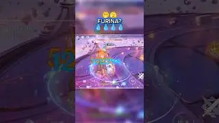 Furina Normal Attack?? Crazy Damage 1hit 1m 💧🔥 #genshinimpact #furina