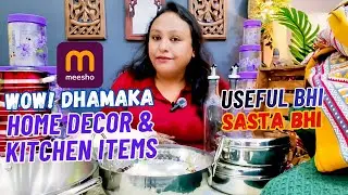 Use Karke Dikhaya Pahli Bar | Meesho Kitchen Aur Homdecor Product Ka Haul | Live Unboxing