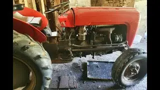 Will It Start? Massey Ferguson 35 or 835 DET Diesel Tractor Standard 23c Engine Using Kigas System
