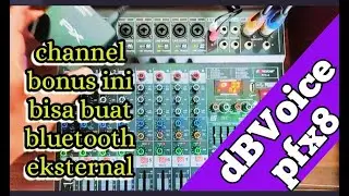 MIXER + AMPLIFIER, POWER MIXER 8 CHANNEL PLUS 2 CHANNEL STEREO