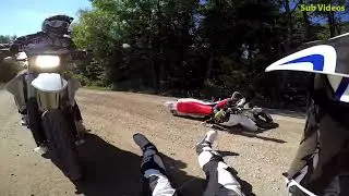 MOTORCYCLE CRASH/DIRTBIKE CRASH/FUNNY ENDURO MOMENTS  BEST COMPILATION