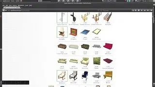 Sweet Home 3D &ndash; Импорт 3D-моделей мебели