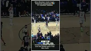 wildest overtime magic Vs nets #nba