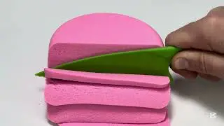 &ldquo;✨🌈 Colorful Sand Creations: Shapes, Tools & Satisfying Cutting! 🔪🟦🟥&rdquo;#asmr #kineticsand #sandsounds