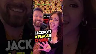 JACKPOT!! 4 Flags, 12 Orbs!! #slots #casino