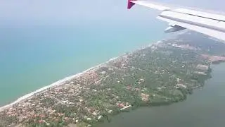 #landing to colombo airport - beauty of sri lanka