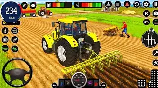 Real Tractor Driving Simulator - Indian Farming Transport Walkthrough - Android GamePlay