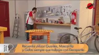 C&oacute;mo decapar un mueble - Titanlux TV