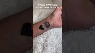 Testing this viral tattoo eyeliner 🤍 is it smudge proof? #eyeliner #testingmakeup #ugccreator