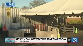 VIDEO: Children ages 12 and up can now get a Pfizer COVID vaccine
