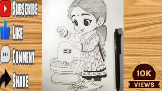 How To Draw Shiva Lingam || Shivling Drawing Easy || Maha Shivratri Drawing || Pencil Art || #WithME