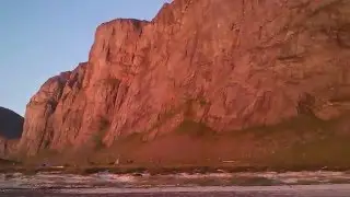 Midnight Sun Festival 2014  - view on V&aelig;r&oslash;y