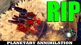 Epic Battle - Planetary Annihilation Titans Gameplay