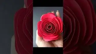 DIY Paper Rose 🌹 template @anjali2928 #viral #art #craft #trending #shorts