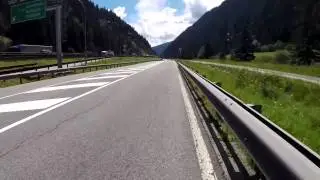 Brenner - Gossensass am Fahrrad