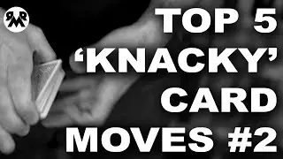 One-Handed Top Palm. Steve's Top 5 'Knacky' Card Moves #2