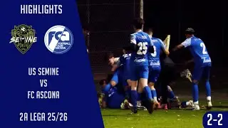 US Semine VS FC Ascona (2a Lega 2526)