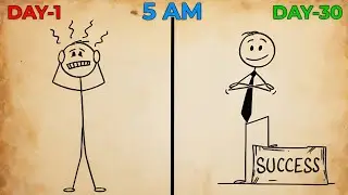 Why Waking Up at 5 AM Rewires Your Brain (30 Days Experiment Explained)