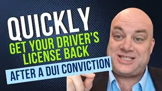 QUICKEST way to get license back after a DUI - Michigan Lawyer in Hillsdale & Branch County