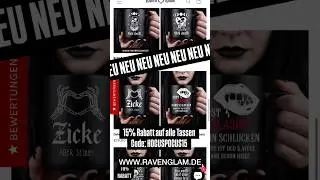 Neu im Sop #geschenkideen #gothic #kaffeeliebhaber #alternativefashion #gothstyle  #darksouls
