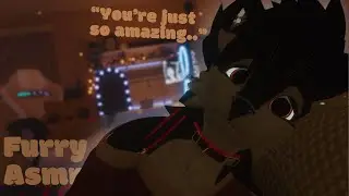 [Furry ASMR] Furry Femboy Boyfriend Snuggles With You (Cuddle Rp, Hearbeat)