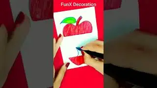 Fun & Satisfying Art Ideas For Free Time #shorts 🍎