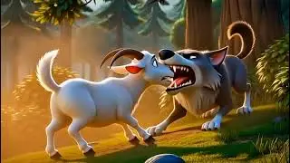 The Goat Who protected a Child,#viral#ai #english #viralvideos #animals 