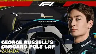 F1 2025 Canadian Grand Prix George Russell's Onboard Pole Lap In Assetto Corsa