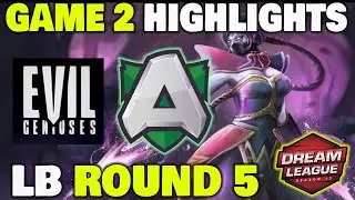 EVIL GENIUSES VS ALLIANCE GAME 2 DreamLeague Season 13: The Leipzig Major Lower Bracket R5